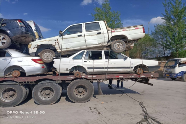 报废车回收：底盘悬挂持续颠簸的“变形劳损”